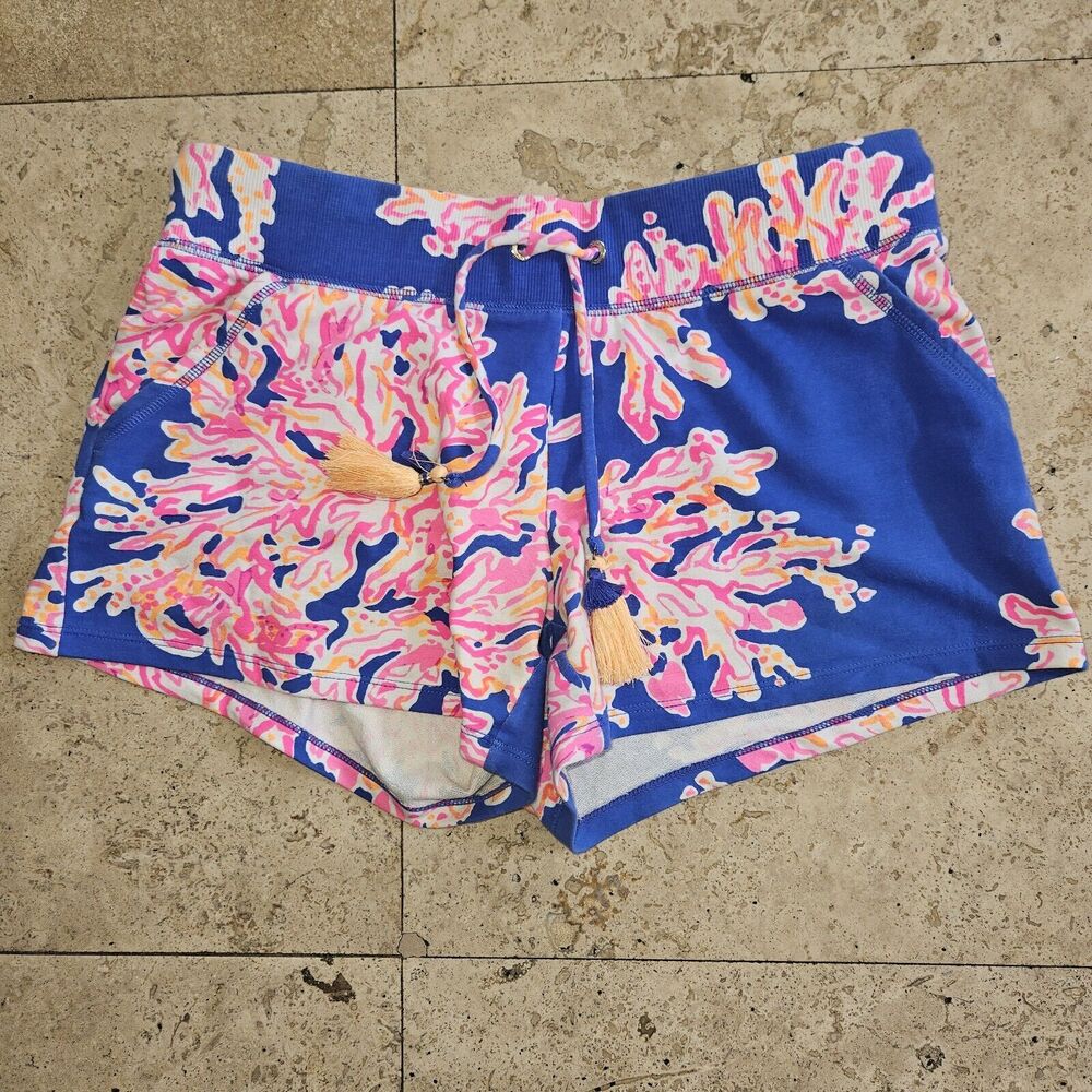 LILLY PULITZER Yasmin Short in Brilliant Blue Size Small